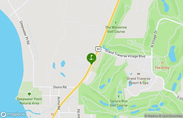Grand Traverse Resort and Spa map