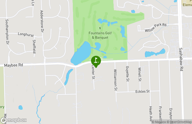 The Fountains Golf Club map