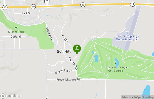 Excelsior Springs Golf Course map