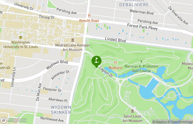Forest Park Golf Club map