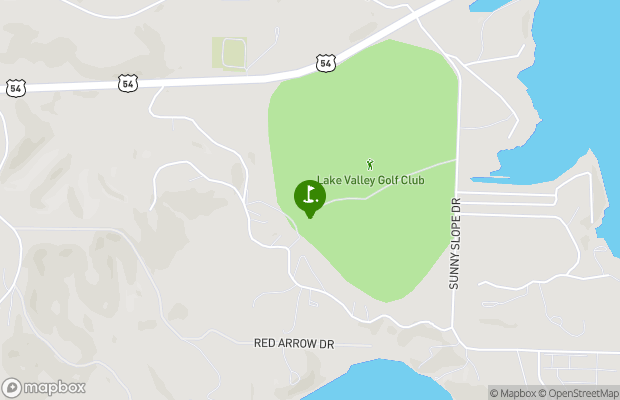 Lake Valley Country Club map
