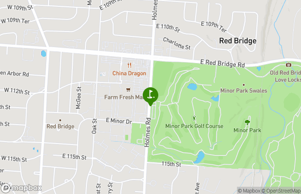 Minor Park Golf Course map