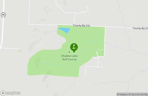 Shadow Lake Golf and Country Club map