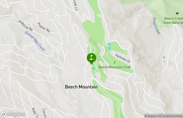 Beech Mountain Club map
