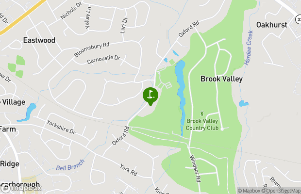 Brook Valley Country Club map