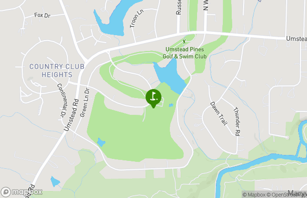 Umstead Pines Golf and Swim At Willowhaven map