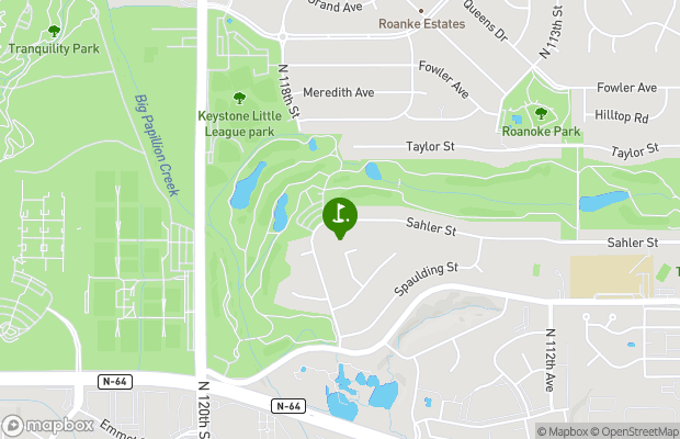 The Knolls Golf Course map