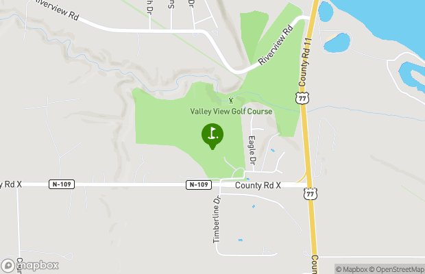 Valley View Golf Course map