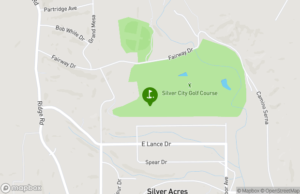 Silver City Golf Course map
