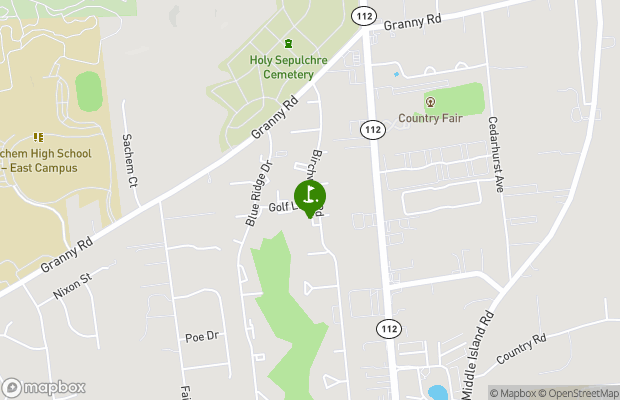 Blue Ridge Golf Club map