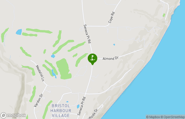 Bristol Harbour Golf Club map