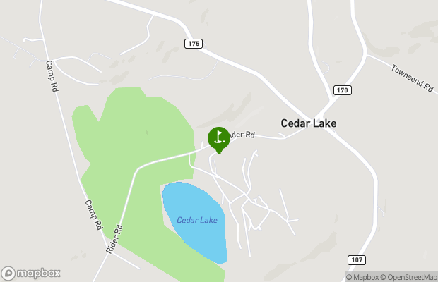 Cedar Lake Club map