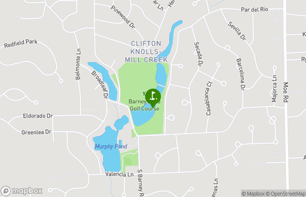 Clifton Knolls Executive Golf Course map