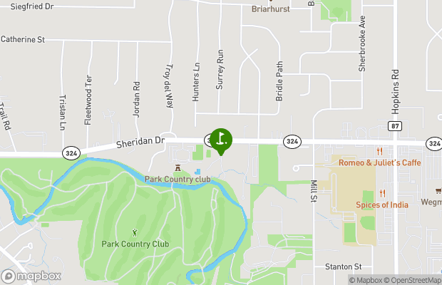 Park Country Club map