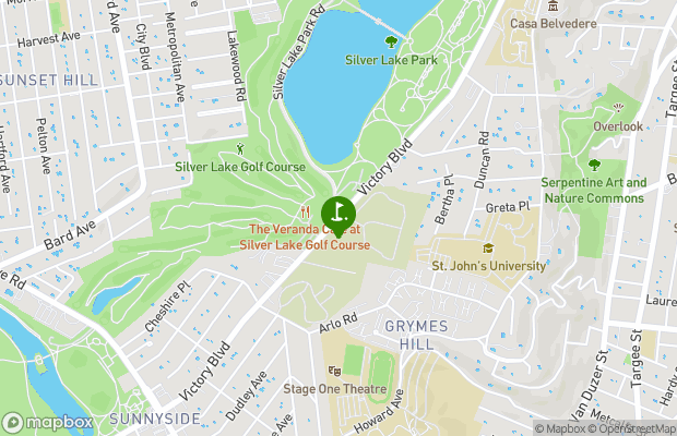 Silver Lake Golf Course map