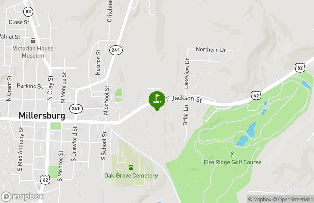 Fire Ridge Golf Course map