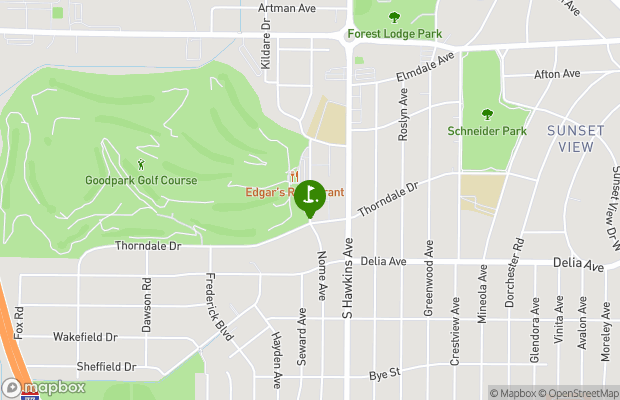 J. Edward Good Park Golf Course map