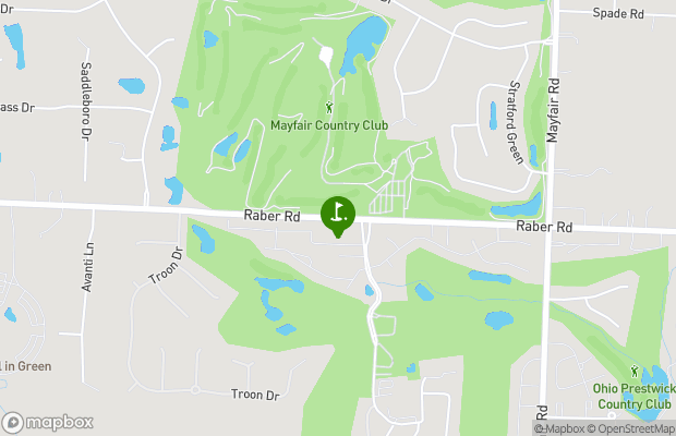 Mayfair Country Club map