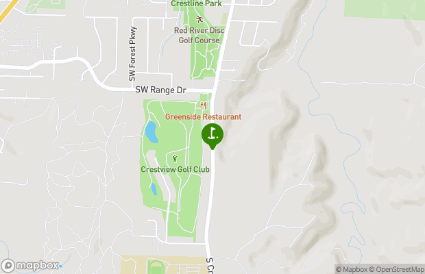 Crestview Hills Golf Course map