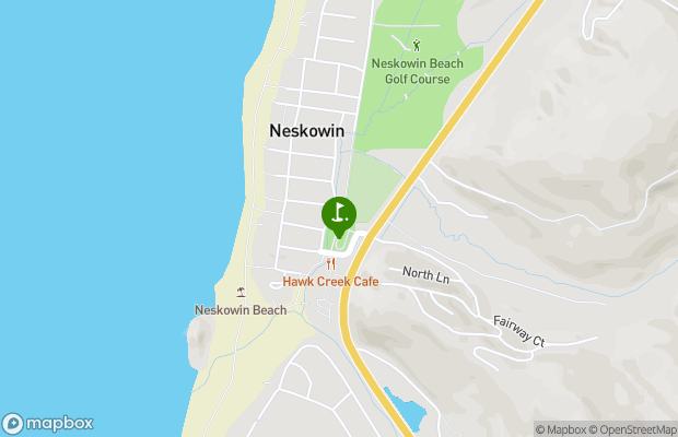 Neskowin Marsh Golf Course map