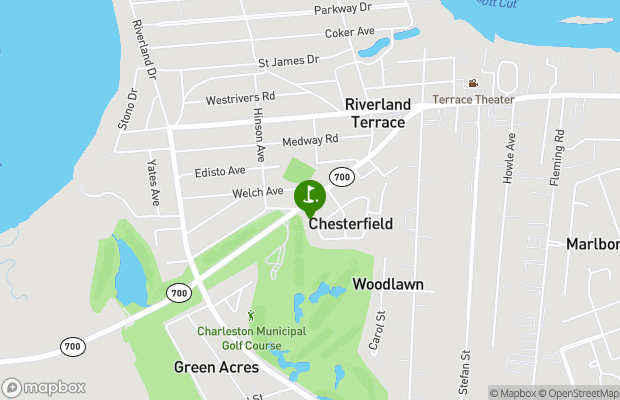 Charleston Municipal Golf Course map