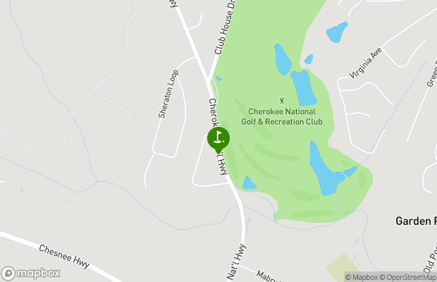 Cherokee National Golf and Country Club map