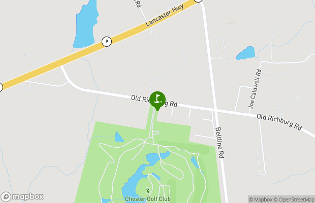 Chester Golf Club map