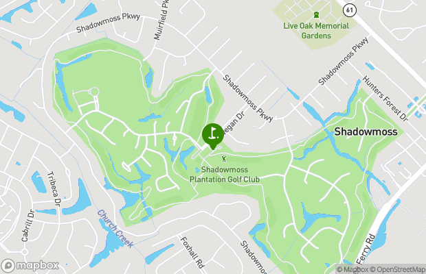 Shadowmoss Plantation Golf Club map