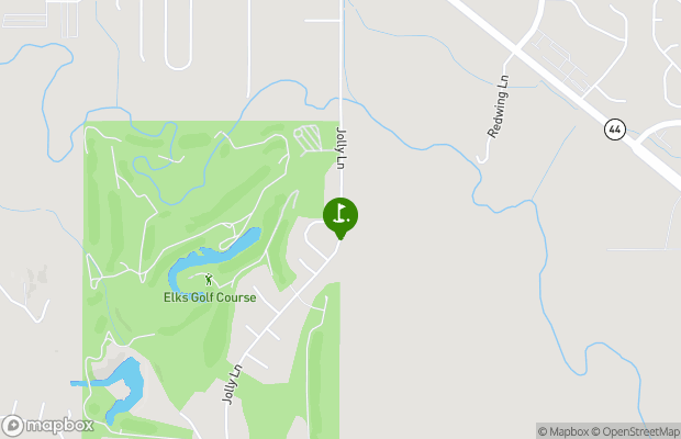 Rapid City Elks Golf Course map