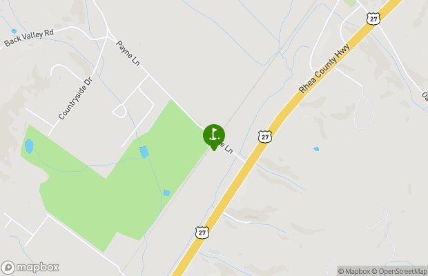 Dayton Golf and Country Club map