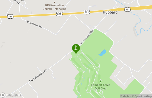 Lambert Acres Golf Club map