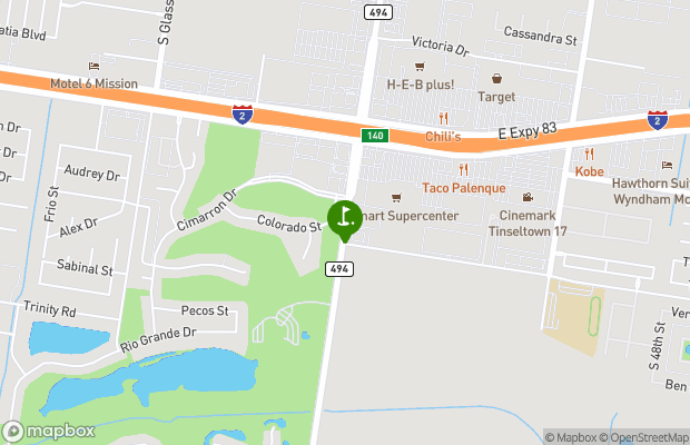 The Club At Cimarron map