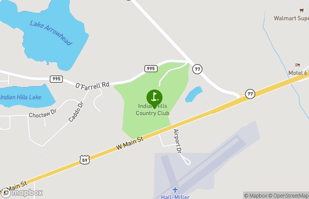 Indian Hills Country Club map