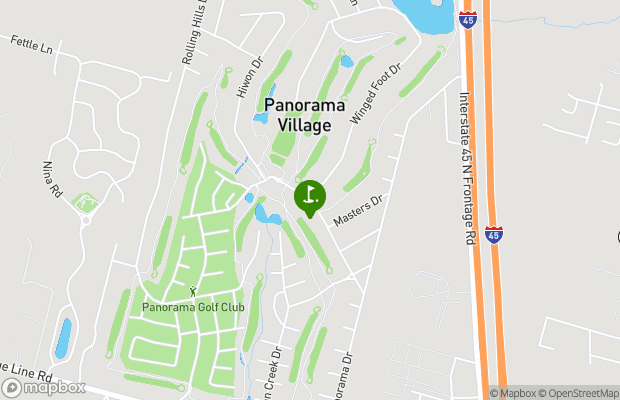 The Village Golf Club map