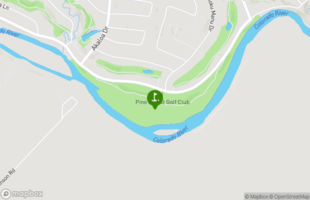 Pine Forest Golf Club map