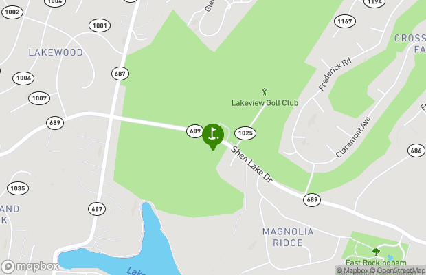 Lakeview Golf Course map