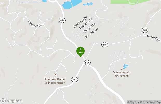 Woodstone Meadows Golf Course At Massanutten map