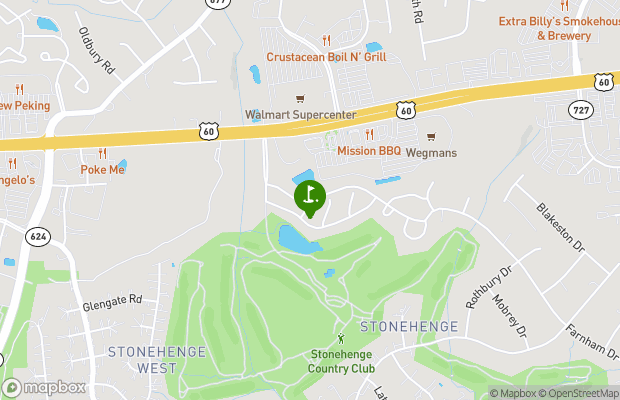 Stonehenge Golf and Country Club map