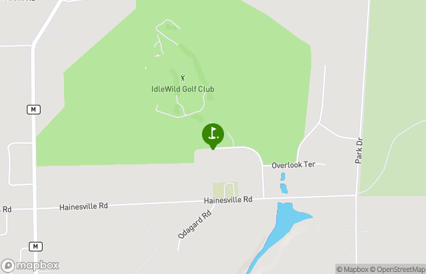 Idlewild Golf Course map