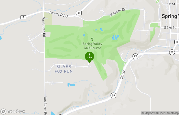 Spring Valley Golf Course map