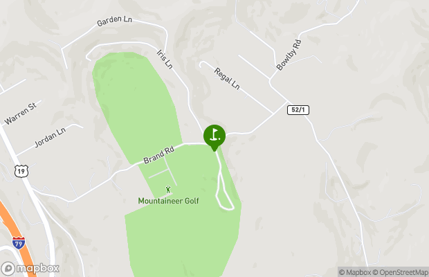 Mountaineer Golf and Country Club map
