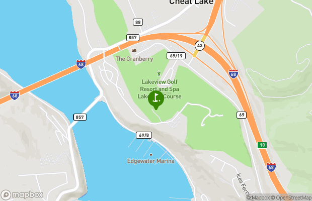 Lakeview Golf Resort and Spa - Lakeview map
