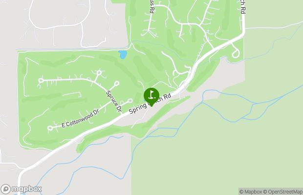 Jackson Hole Golf and Tennis Club map