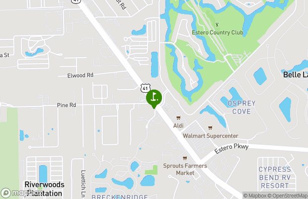 Estero Country Club map