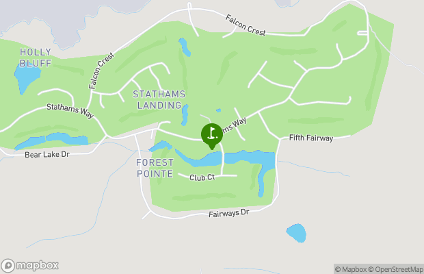 Landings Golf Club map