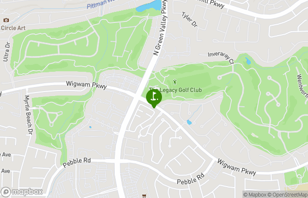The Legacy Golf Club map
