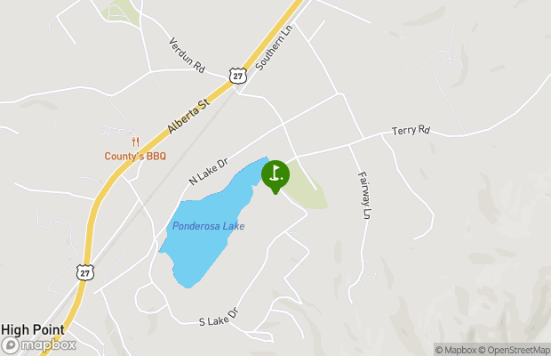 Oneida Municipal Golf Course map