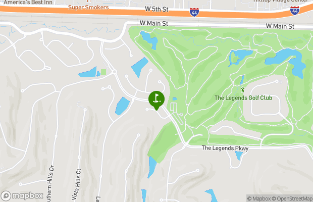 Country Club at the Legends map