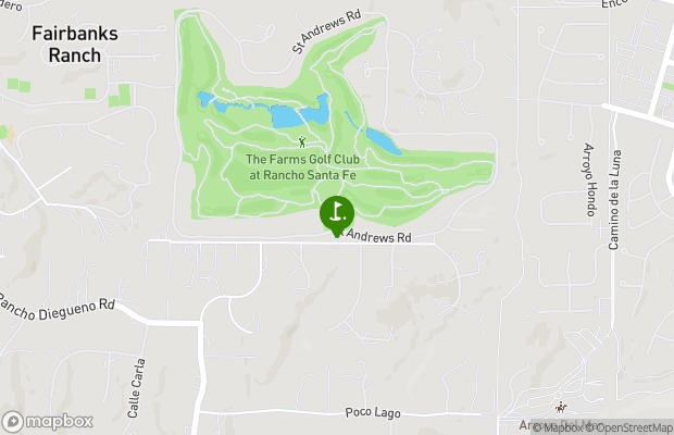 The Farms Golf Club map