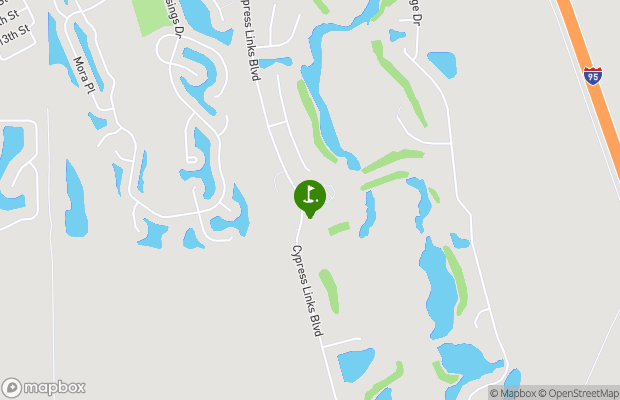 St. Johns Golf Club map